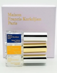 Set Nước Hoa MFK - Maison Francis Kurkdjian Cologne Forte Travel Aqua Universalis Vitae & Celestia 3x5ml