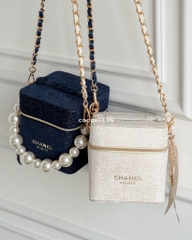 Túi Gift CHANEL Tweed Bản Giới Hạn  (Custom dây đeo & dây charm)