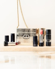 Clutch Set Rouge DIOR Minaudiere The Atelier Of Dreams Limited Edition (Gift Bản Vàng) (10x8x3.5cm)