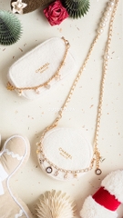 Túi Gift CHANEL Tweed Bản Giới Hạn  (Custom dây đeo & dây charm)