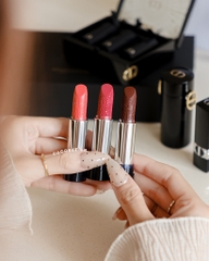 Clutch Rouge DIOR Minaudiere And Lipstick Set Limited Edition (Gift Đen) (10x8x3.5cm)