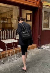 Túi Custom CHANEL Beauty - Chanel Deauville Tote Bag Tặng Túi hãng (30x24x15cm)
