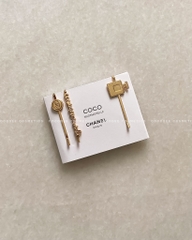 Gift Set Kẹp Tóc CHANEL 3pcs