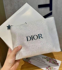 Túi Custom DIOR Trắng Tròn - Tặng kèm Hộp, Túi Hãng (19x17.5x7cm)
