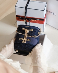 Túi Custom - Bucket CHANEL (Tặng Hộp Chanel RB) 17x16x12cm