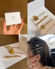 Gift Set Kẹp Tóc CHANEL 3pcs