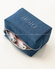 Túi Đựng Mỹ Phẩm DIOR Pouch Xanh 2024 Chính Hãng (18x10x12cm)
