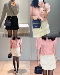 Túi Gift CHANEL Tweed Bản Giới Hạn  (Custom dây đeo & dây charm)