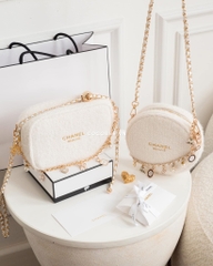 Túi Gift CHANEL Tweed Bản Giới Hạn  (Custom dây đeo & dây charm)