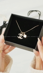 Dây Chuyền CHANEL New 2023 - (Custom Từ Móc Khoá Chanel, Gồm Hộp và Ruy băng hãng)