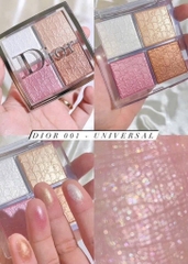 Bảng Phấn Bắt Sáng Highlight 4 Ô DIOR Backstage Glow Face Palette (Unbox, Tặng túi & Box đỏ Dior)