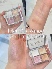 Bảng Phấn Bắt Sáng Highlight 4 Ô DIOR Backstage Glow Face Palette (Unbox, Tặng Box Đỏ)