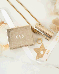 Clutch Set Rouge DIOR Minaudiere The Atelier Of Dreams Limited Edition (Gift Bản Vàng) (10x8x3.5cm)