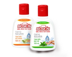 Gel Rửa Tay Khô Bioskin hương bạc hà ch/125ml
