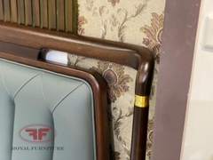GIƯỜNG NGỦ NHẬP KHẨU 1M8X2M PHONG CÁCH INDOCHINE 2333