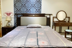 GIƯỜNG NGỦ 1M8X2M GỖ TỰ NHIÊN INDOCHINE 2336