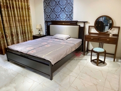 GIƯỜNG NGỦ 1M8X2M GỖ TỰ NHIÊN INDOCHINE 2336