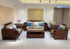BỘ GHẾ SOFA GỖ TỰ NHIÊN INDOCHINE A05 -9805