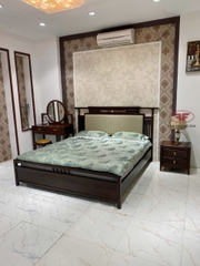 GIƯỜNG NGỦ 1M8X2M GỖ TỰ NHIÊN INDOCHINE 2336