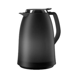 Bình giữ nhiệt Emsa MAMBO Isolierkanne, Quick Tip, Anthrazit Transluzent, 1,0 L - màu đen mờ