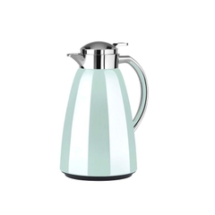 Bình giữ nhiệt Emsa MAMBO Isolierkanne Quick Tip, Hochglanz-weiss, 1,0 L màu trắng- vỏ bóng