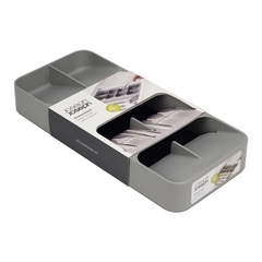 Khay chia ngăn kéo phân loại thìa, dĩa Joseph Joseph DrawerStore Large (Grey)