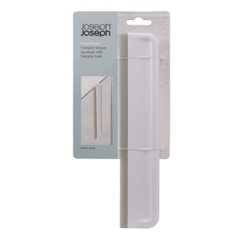 Dụng cụ lau kính Joseph Joseph 70572 Duo Squeegee w/Suction Holder (White) (màu trắng)