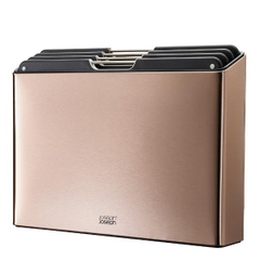 Bộ thớt Joseph Joseph 60172 Folio rose màu hồng rose gold