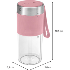 Máy xay sinh tố mini cầm tay WMF Küchenminis Mix on the go - màu hồng