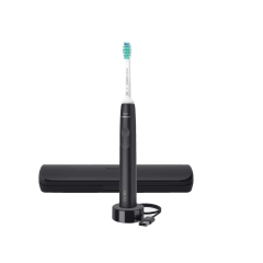 Bàn chải điện Philips HX3673/14 màu đen có hộp mang đi du lịch