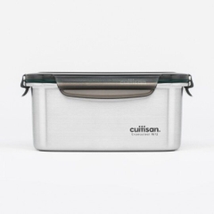 Hộp đựng thực phẩm inox chữ nhật Cuitisan Signature EC7-GS08 2100ml