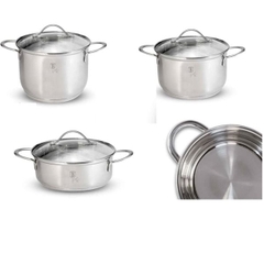 Bộ nồi 12 chi tiết Berlinger Haus BH/6661 silver jewelery collection