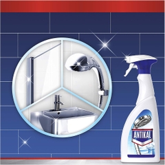 Chai xịt rửa Antikal 750ml - tẩy rửa inox Classic màu xanh mã mới ( thùng 10 chai )