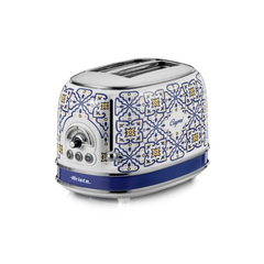Máy nướng bánh sandwich Ariete 00C197100AR0 màu trắng xanh