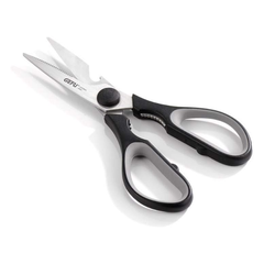 Kéo đa năng nhà bếp GEFU UNA 12650 21cm – Cắt, khui nắp chai & mở nắp vặn Ø30mm