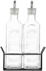 Kilner - Bộ bình thủy tinh đựng dầu - 0.6L - 3 món