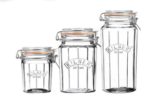 Combo 3 hũ thuỷ tinh vát cạnh Kilner