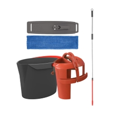 Nordic Stream - Bộ dụng cụ lau kính gồm cây lau  - 4 món