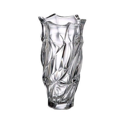 Lọ hoa Flamenco trắng 30cm Bohemia Treasury