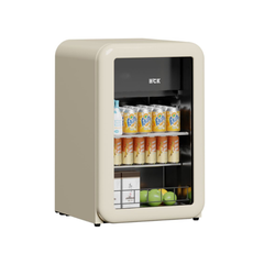 Tủ lạnh đựng đồ uống HCK 115L SC-130RD-S màu kem mặt kính (ngăn lạnh 100L, đông 15L)