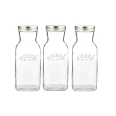 Kilner - Chai thủy tinh đựng nước ép, sốt - 1L - 0025.075
