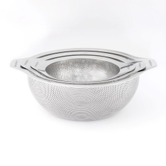 Set 3 rổ inox có tay cầm GKÖCH MYDH0305 (KT 16cm, 20cm và 24cm)