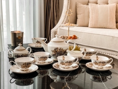 Bộ Cafe cúc vàng HF