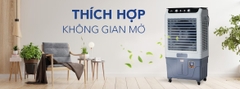 Quạt Hơi nước cho phòng 062 MÀU XANH DƯƠNG Từ 40m² - dưới 50m²