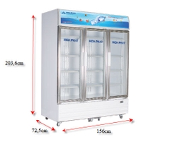 Tủ Mát Hòa Phát HSC 1500F3.N