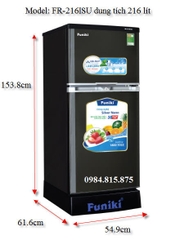 Tủ lạnh 216 lít
