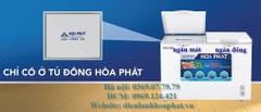 Tủ 1 ngăn đông + 1 ngăn mát 656 lít ( lòng sử dụng thực 280L) dài 1.24 mét