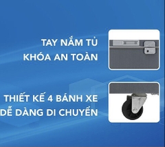 Tủ đông mini Hòa Phát HCF 106S1ĐSH 107 lít