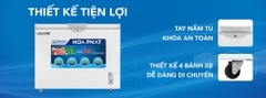 Tủ 1 ngăn đông 500l 1 cánh ( lòng sử dụng thực 252L) dài 108cm rộng 61cm