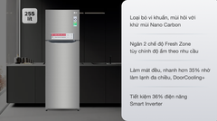 Tủ lạnh LG GN-M255PS inverter 255 lít